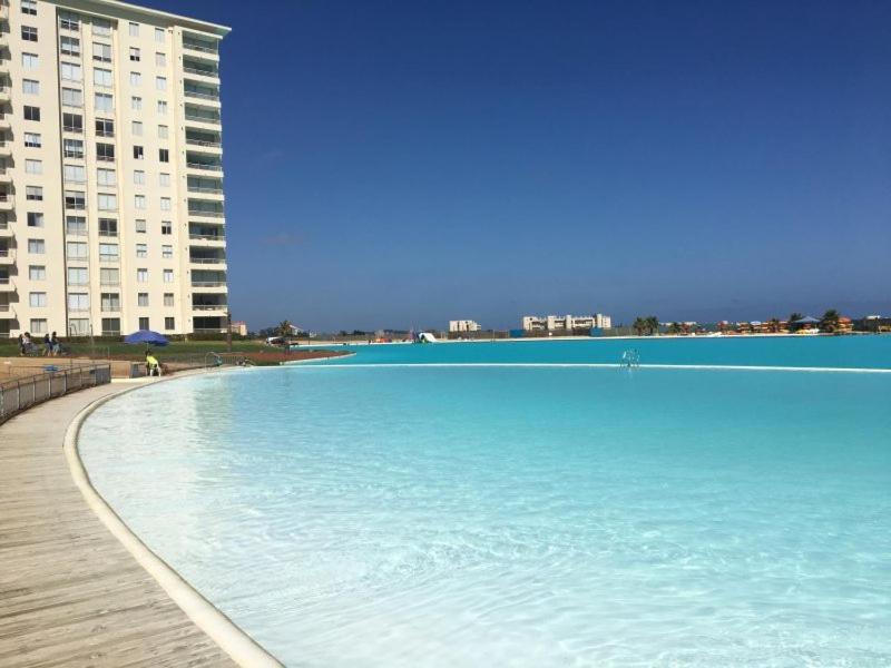 Laguna En Algarrobo Exterior foto