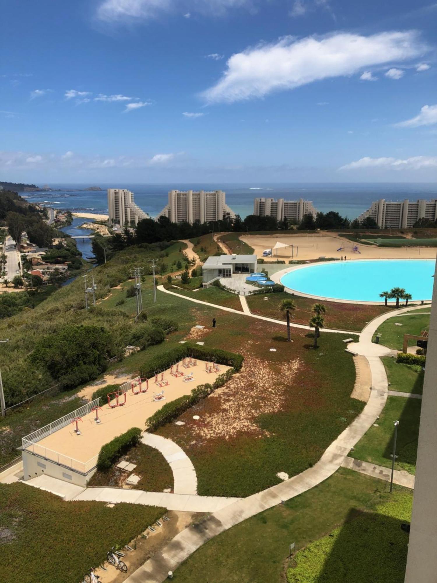 Laguna En Algarrobo Exterior foto