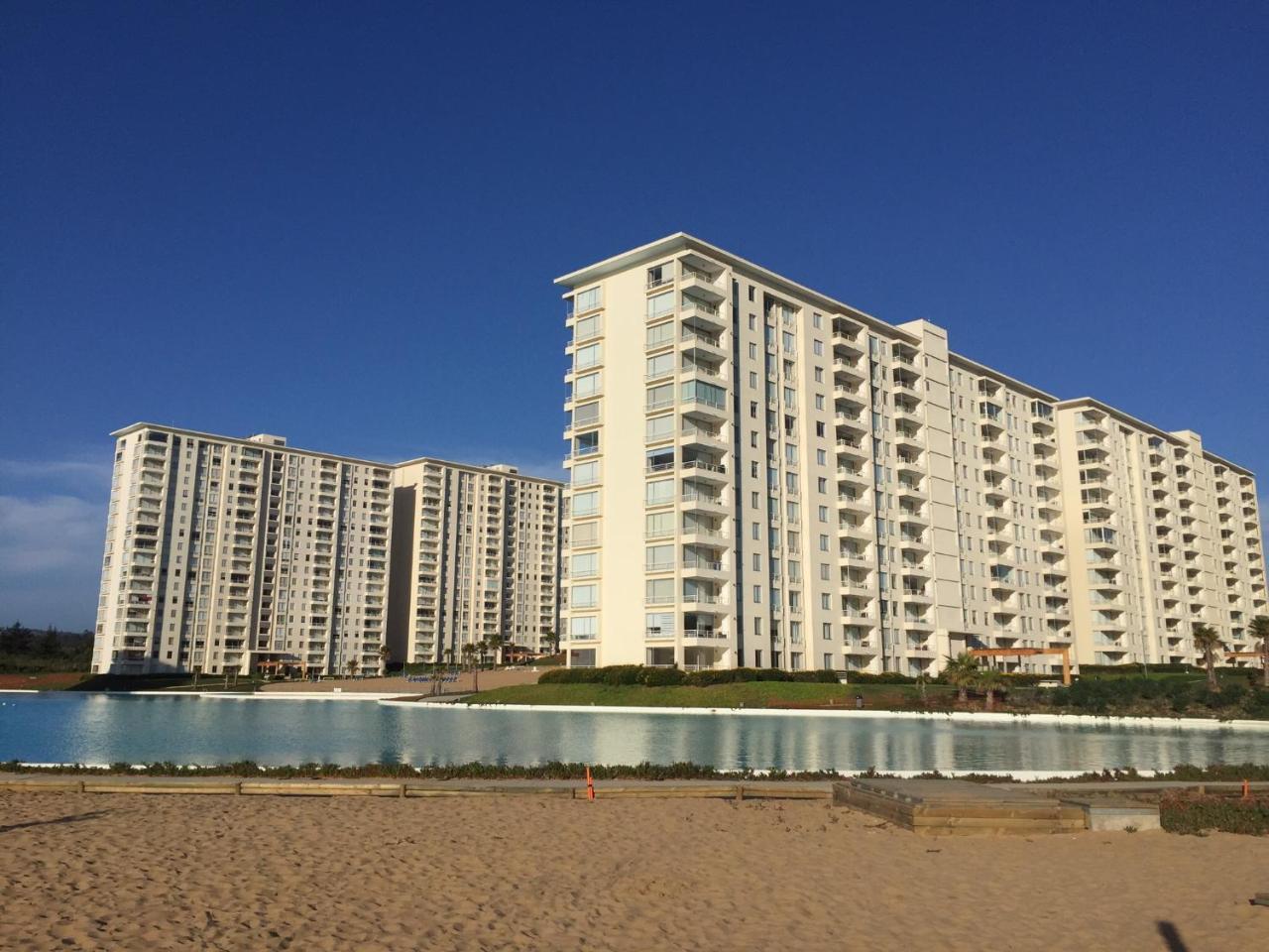 Laguna En Algarrobo Exterior foto